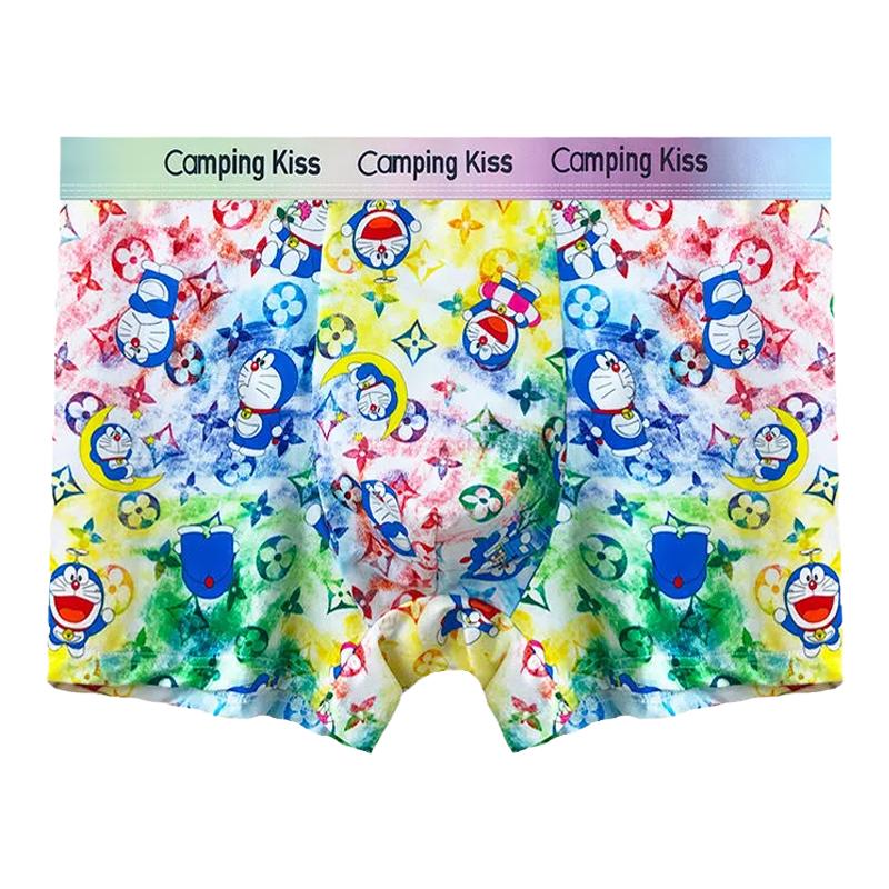 campingkiss冰丝男大码卡通内裤