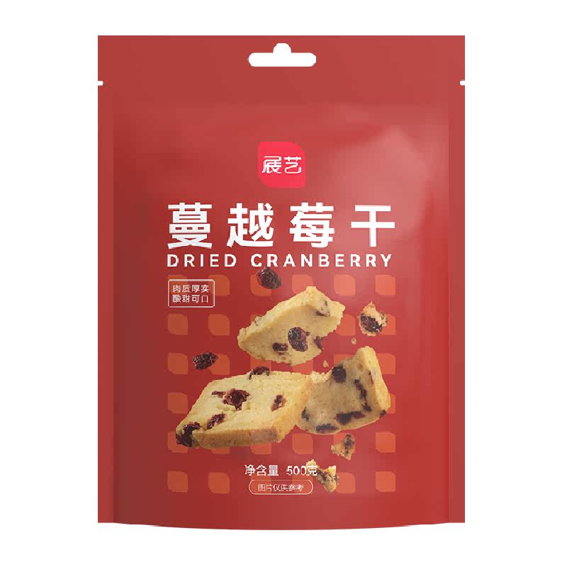 展艺蔓越莓干孕妇蜜饯零食雪花酥牛轧糖面包曲奇饼干烘焙原料