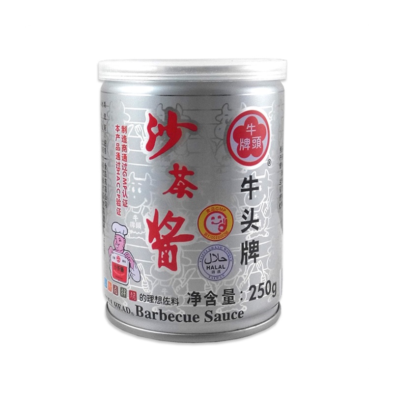 台湾牛头牌沙茶酱250g拌面拌饭火锅蘸酱正宗沙茶面沙爹调味料包邮