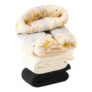 宝宝打底裤冬季加厚一条过冬秋冬蚕丝棉裤婴幼儿加绒保暖婴儿裤子