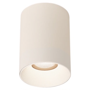 明装式筒灯可可蛋奶中古奶油风家用智能免开孔射灯客厅防眩无主灯