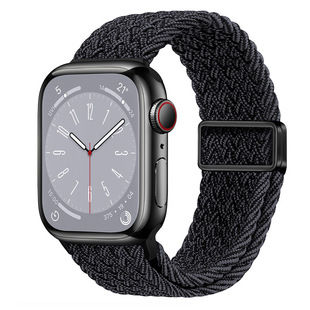 苹果iwatch智能手表通用布艺尼龙编织表带运动时尚华强北S5678910