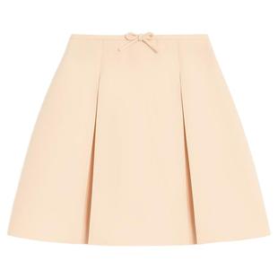 [季末优惠][礼物]华伦天奴VALENTINO女士 CREPE COUTURE 短裙