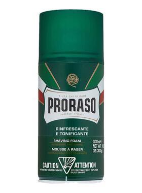 意大利PRORASO帕拉索男士剃须刮胡泡沫 桉树薄荷清爽剃须膏 300ml
