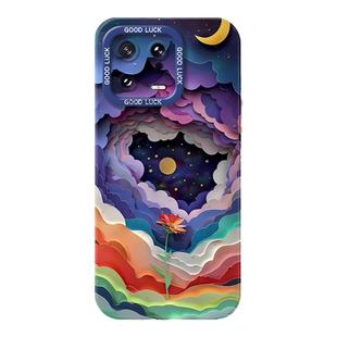 剪纸艺术适用小米14pro手机壳15spro星空13创意12新款k60红米k80至尊版k70高级感note液态k90硅胶17/11ultra