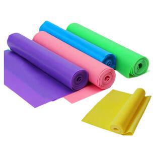 包邮瑜伽弹力带拉力带瑜珈拉力片拉力绳瘦身片可订制LOGO颜色尺寸