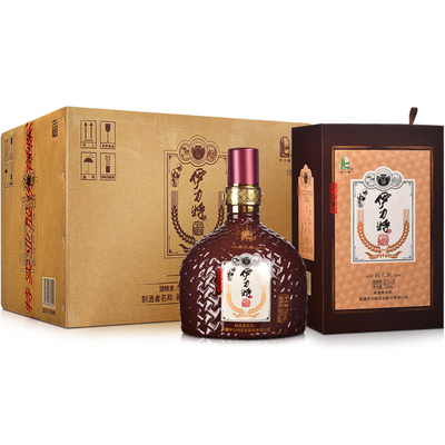 750ml大容量6瓶整箱伊力特白酒