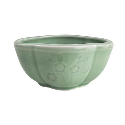 青瓷水仙花盆土培水培种植花卉盆