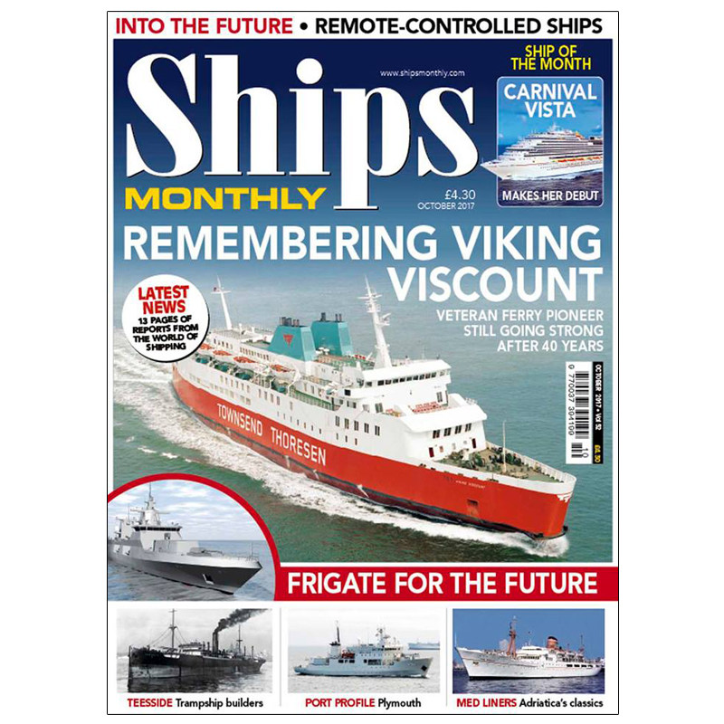 【订阅】ShipsMonthly英国英文原版船舶海运杂志年订12期 E289