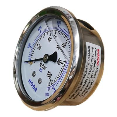 HODA轴向背出无边耐震压力表