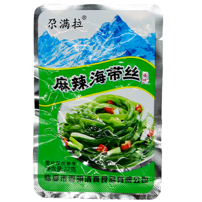 尕满拉海带丝榨菜清真咸菜学生