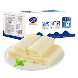 港荣酸奶吐司三明治夹心蒸蛋糕