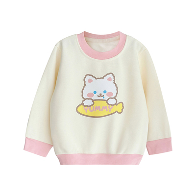 宝宝加绒保暖百搭卫衣