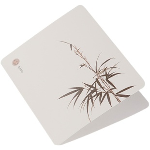 古风创意素雅贺卡教师节卡片简约感恩送老师中秋手写感谢卡明信片