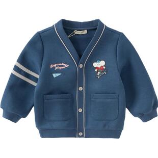 戴维贝拉2026春装新款男童外套儿童休闲外衣小童宝宝洋气童装上衣