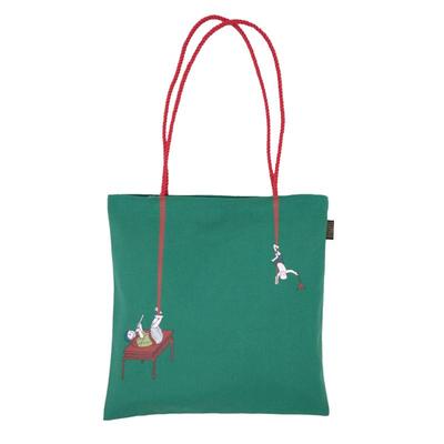 国家博物馆撞色文创女友帆布包