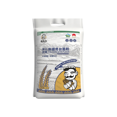 疆麦叔新疆奇台小麦中筋面粉5kg