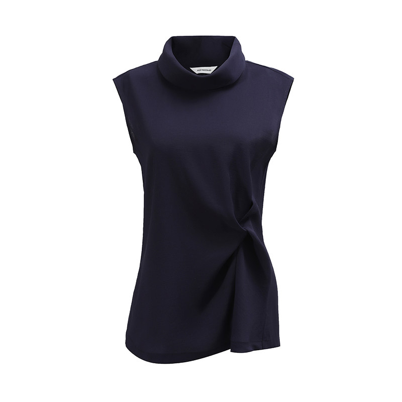 NONRESTRAIN无袖衬衫半身裙套装