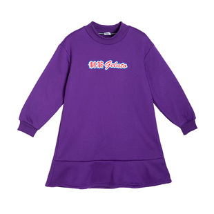 清仓款】女大童连衣裙秋冬胖童装加肥加大码加绒加厚国潮风长裙子