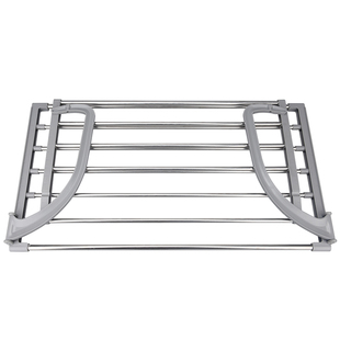 不锈钢窗外晾衣架窗台晒鞋架阳台晾晒暖气片挂架小型折叠晒衣架