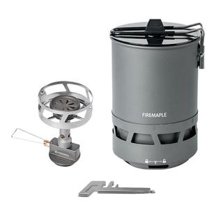 火枫轻山速烹大师徒步炊具户外锅具集热锅炉头轻量化套锅煮饭神器