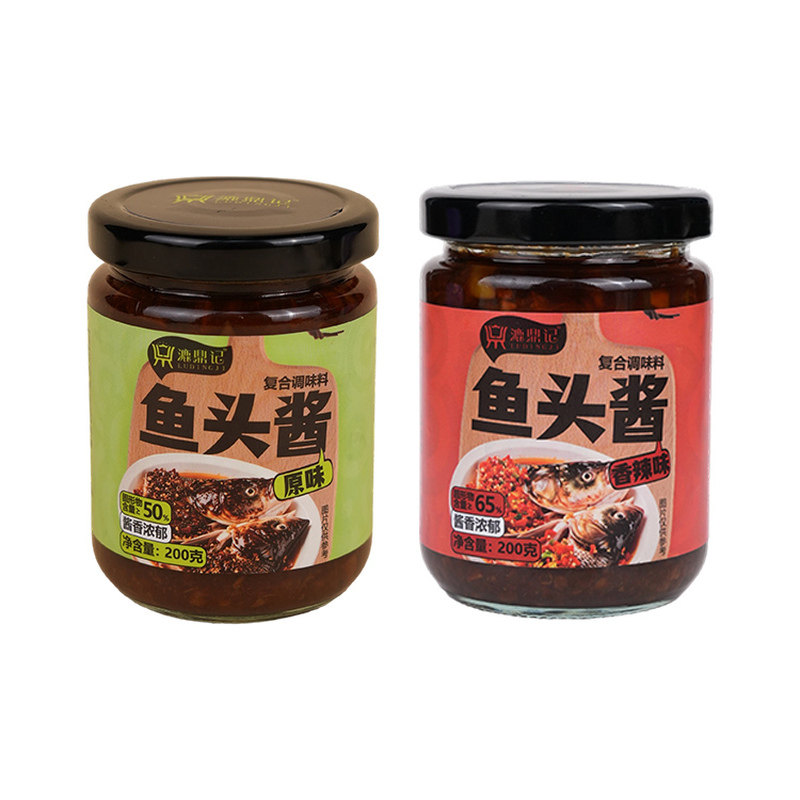 鱼头酱香辣剁椒鱼头调料酱家用