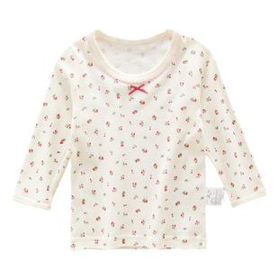 秋衣女童上衣单件睡衣儿童纯棉打底衫全棉a类内衣女宝女孩长袖t恤