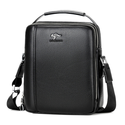 单肩斜挎包商务手提文公皮包