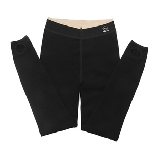 舒莉娅6201棉小羊冬季打底裤6256加绒加厚高腰保暖弹力小黑裤6258