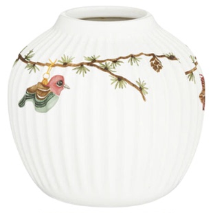 丹麦KAHLER艺术家手工陶瓷花瓶北欧小众轻奢桌面摆件装饰乔迁礼物