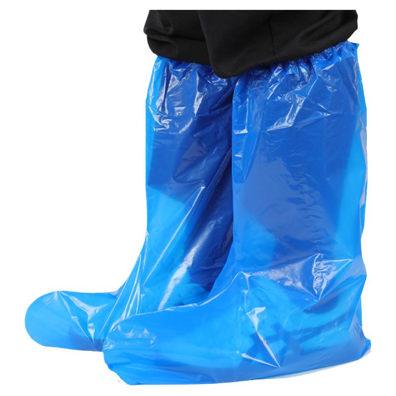 一次性特厚雨鞋鞋套防滑透明塑料室防水外加厚耐磨隔离脚套防雨防