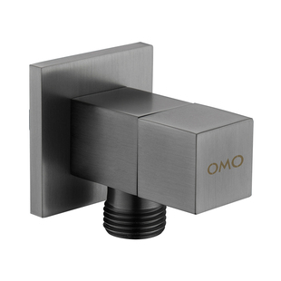 OMO三角阀全铜冷热水4分阀门开关马桶止逆止水阀热水器角阀铜家用