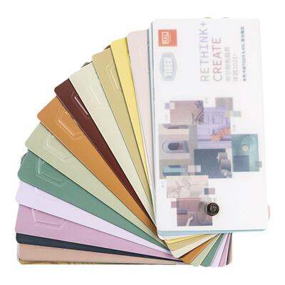 RAL劳尔色卡RETHINK+CREATE劳尔颜色趋势体验2021+趋势色卡标准色卡本 样板卡金属材质色卡