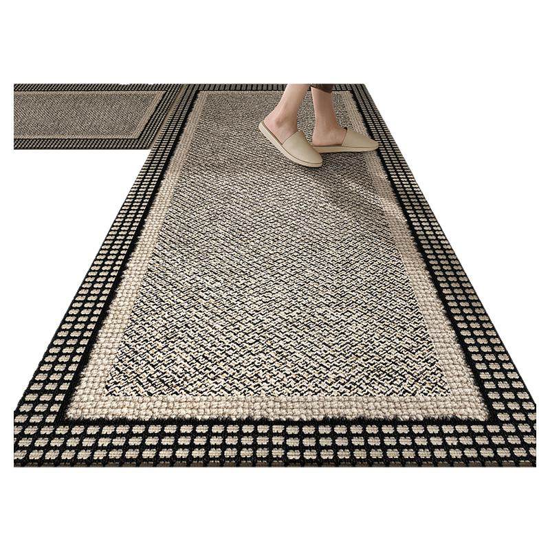 厨房地垫防油防水防滑垫家用2026新款转角l形长条专用高级脚垫子