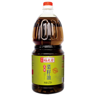【百年福庆全】压榨菜籽油1.75L非转基因清香型物理压榨食用油