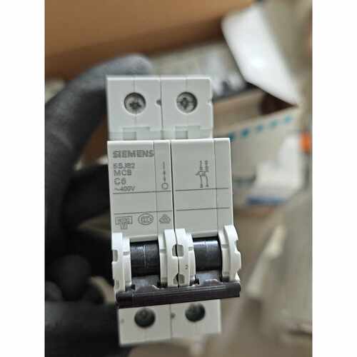 〔议价-可维修〕5SJ62空气开关 C6规格 2P双进双 400V 工业自动化