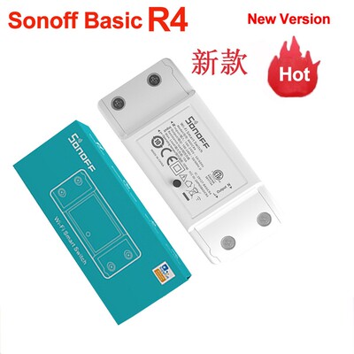 Sonoff Basic R4 Wifi智能开关远程遥控定时智能家居改装件通断器