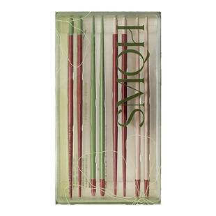 新年中式筷子家用高档新款抗菌防霉餐具悬浮合金筷子一人一筷快子