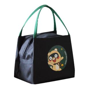 日式带饭包保温饭盒袋手提包防水防油上班族便当袋高颜值手提袋子