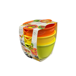 日本进口INOMATA镂空厨房塑料水果蔬盆洗菜篮子筐沥水篮圆形套装