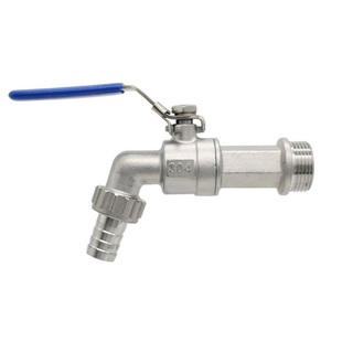 304不锈钢4分阀门单冷加厚芯水龙头室外防冻户外花园大流量水嘴