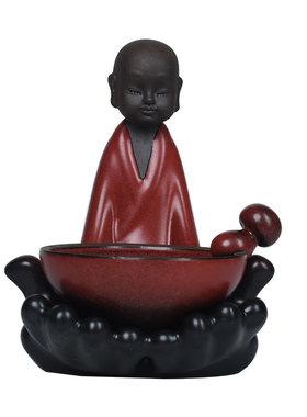 哥窑青瓷多用途茶滤小摆件