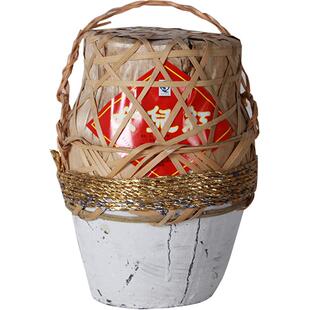 绍兴女儿红黄酒三年陈坛装花雕酒5L装半干型10斤包破损