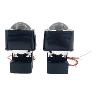 汽车电动摩托车透镜LED大灯改装远近矩阵模组远光炮超亮百搭通用