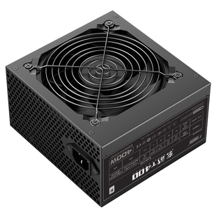 九尾狐玄武400 台式电脑主机电源额定400W峰值500瓦白牌DC-DC温控