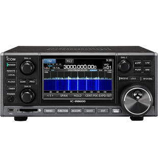 ICOM 艾可慕 IC-R8600 接收电台多模式宽频段接收机 0.01~3000MHz