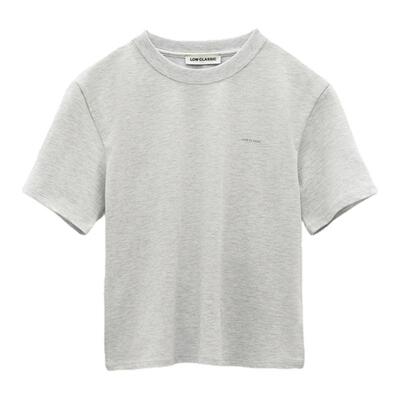 LOW CLASSIC 26春夏新款女士日常通勤印花短袖T恤衫 银泰百货