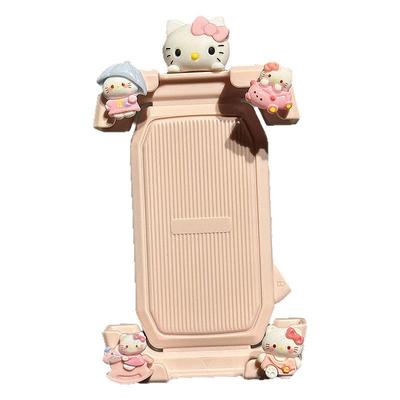 HelloKitty电动车手机支架防震抖外卖导航支架自行车骑行自拍支架
