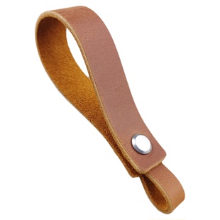 手工真皮汽车钥匙扣皮条男士牛皮钥匙挂件疯马皮复古简约钥匙链女