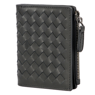 真皮男士小钱包头层牛皮编织薄款大容量多卡位驾驶证短款皮夹钱夹